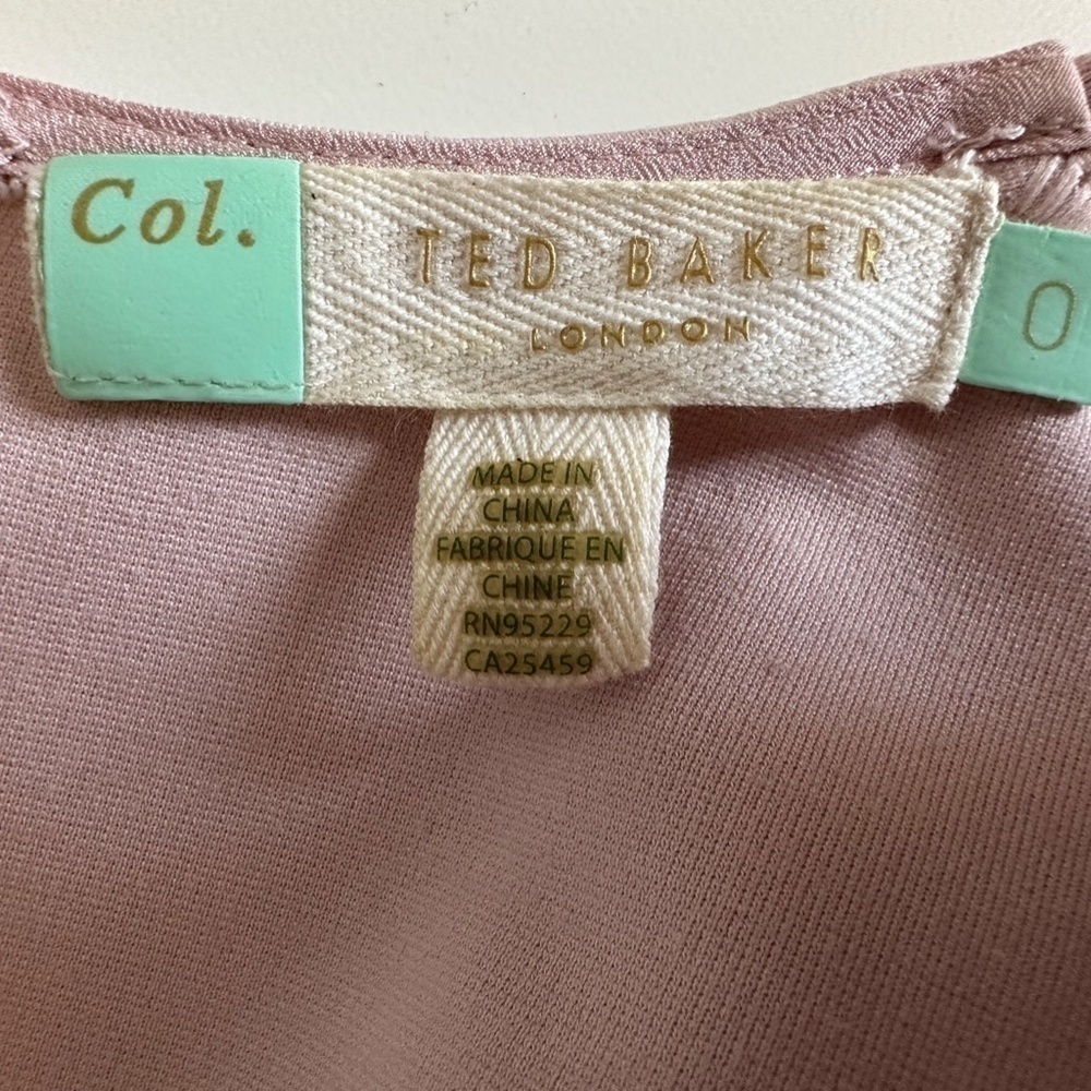 Ted Baker Colour By Numbers Mivis Tunic Dress Size 0 - Picture 11 of 12